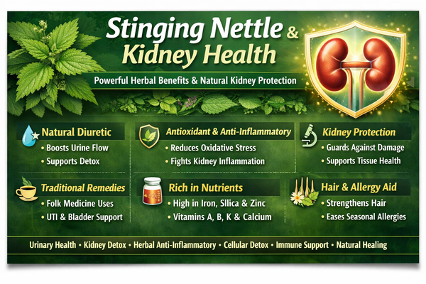 How Stinging Nettle Affects the Kidneys