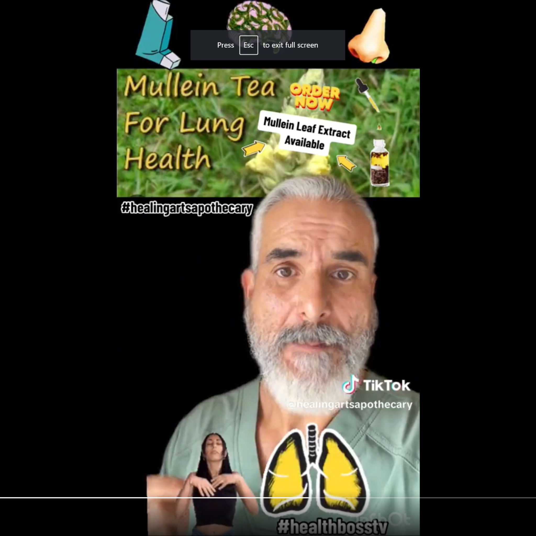 How to Use Mullein Leaf & Bloom Elixir