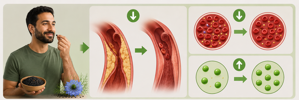 What the lab found- How black cumin seed affects fat and cholesterol levels.