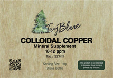 Load image into Gallery viewer, Colloidal Copper - Brain Support
